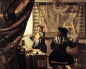 约翰尼斯 维米尔 : The Allegory of Painting